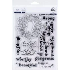 Outlet ✔️ Pinkfresh Studio Known & Loved Clear Stamp Set ✔️