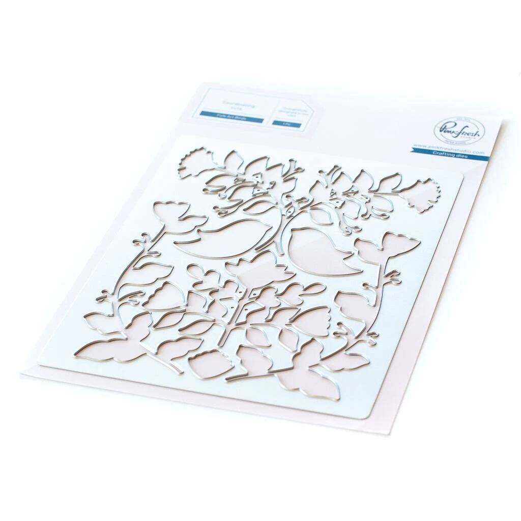 Buy ๐ Pinkfresh Studio Folk Art Birds Die โ๏ธ 4 Buy ๐ Pinkfresh Studio Folk Art Birds Die โ๏ธ - Image 2