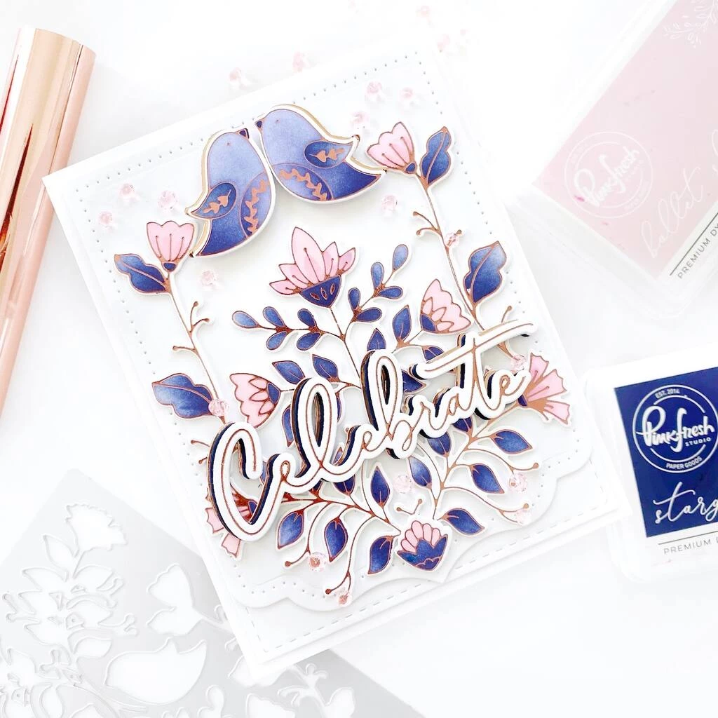 Buy ๐ Pinkfresh Studio Folk Art Birds Die โ๏ธ 6 Buy ๐ Pinkfresh Studio Folk Art Birds Die โ๏ธ - Image 4