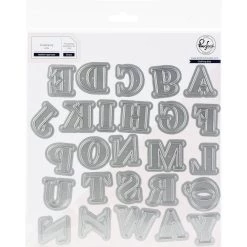 Wholesale 😉 Pinkfresh Studio Heather Alpha Uppercase Die 😀