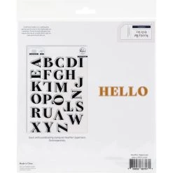 Wholesale 😉 Pinkfresh Studio Heather Alpha Uppercase Die 😀 -Copic Shop D402756S 3