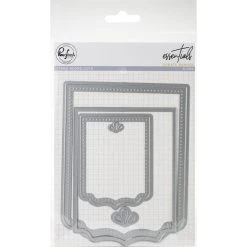 Discount 🔔 Pinkfresh Studio Ornate Banner Essentials Die Set 💯