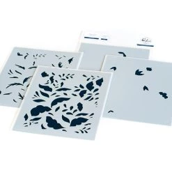 Brand new ๐ Pinkfresh Studio Folk Garden Layering Stencils ๐