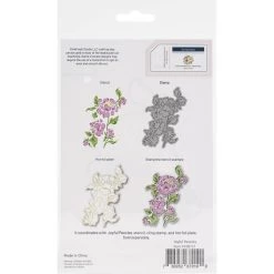 Wholesale 🌟 Pinkfresh Studio Joyful Peonies Die 😀 -Copic Shop D403691S 3