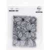 Best Sale ⌛ Pinkfresh Studio Floral Focus Cling Rubber Background Stamp 🤩 -Copic Shop D403702S 1