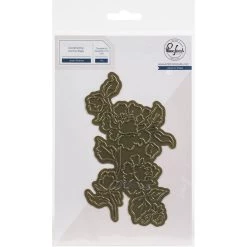 Outlet 🎁 Pinkfresh Studio Joyful Peonies Hot Foil Plate 🛒