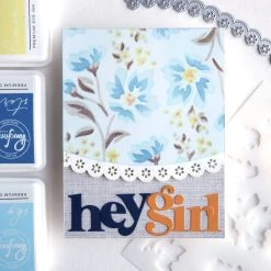 Cheap 😀 Pinkfresh Studio Fancy Floral Print Layering Stencils 👍 -Copic Shop D404110S 6