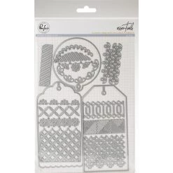 Discount ⭐ Pinkfresh Studio Essentials Classic Tags With Fillable Elements Die Set ❤️