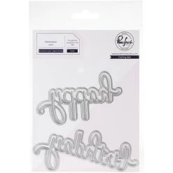 Discount 🔥 Pinkfresh Studio Happy 🥳 Birthday Die Set 💯