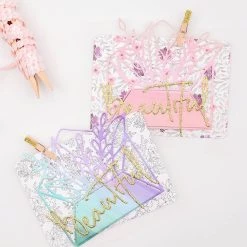 Discount 💯 Pinkfresh Studio Leafy Envelope Die ⭐ -Copic Shop D409256S 11