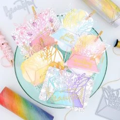 Discount 💯 Pinkfresh Studio Leafy Envelope Die ⭐ -Copic Shop D409256S 8