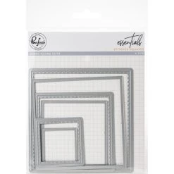 Promo 🤩 Pinkfresh Studio Essentials Stitched Squares Die Set 😉
