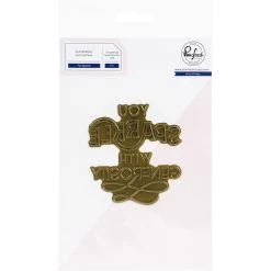 Deals 💯 Pinkfresh Studio You Sparkle Hot Foil Plate ⌛