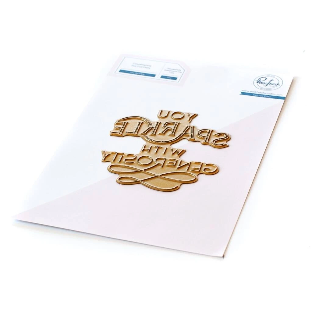Deals ๐ฏ Pinkfresh Studio You Sparkle Hot Foil Plate โ 4 Deals ๐ฏ Pinkfresh Studio You Sparkle Hot Foil Plate โ - Image 2