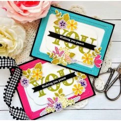 Promo 🎉 Pinkfresh Studio Kelly Alpha Uppercase Die Set 😉 -Copic Shop D505263S 8