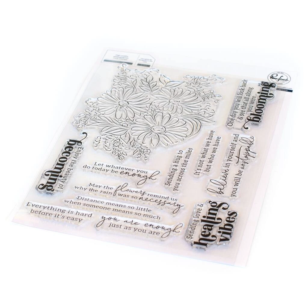 Cheap ๐ Pinkfresh Studio Floral Bunch Clear Stamp Set ๐ 4 Cheap ๐ Pinkfresh Studio Floral Bunch Clear Stamp Set ๐ - Image 2