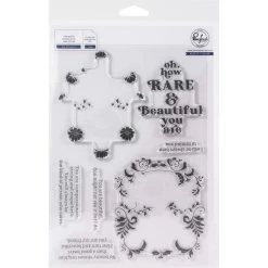 Brand new 🤩 Pinkfresh Studio Rare & Beautiful Clear Stamp Set 😍