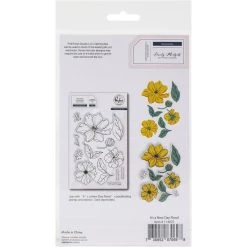 Flash Sale 🥰 Pinkfresh Studio It's A New Day Floral Die Set ✔️ -Copic Shop D523954S 3