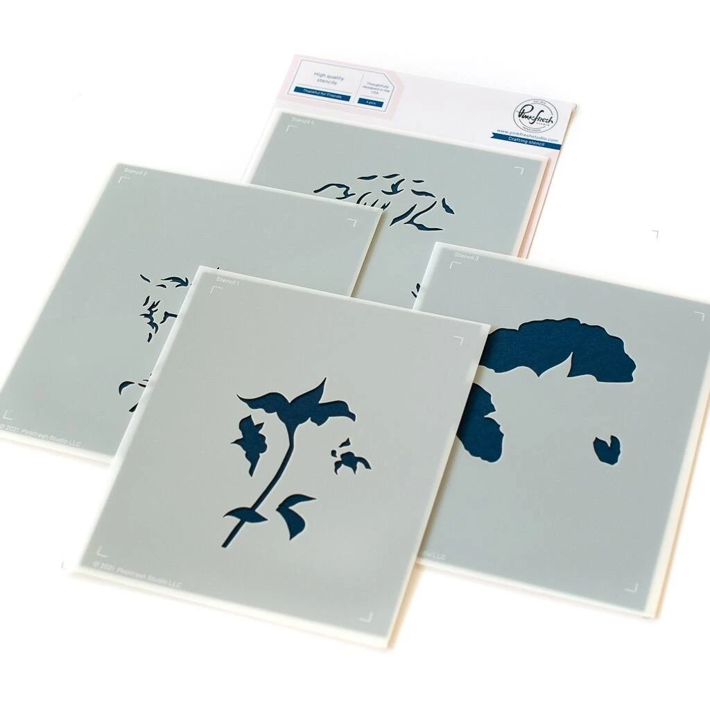 Best reviews of ๐งจ Pinkfresh Studio Thankful for Friends Stencils Set โค๏ธ 3 Best reviews of ๐งจ Pinkfresh Studio Thankful for Friends Stencils Set โค๏ธ