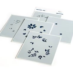 Deals 🤩 Pinkfresh Studio Daisy Wreath Stencils Set 🎉