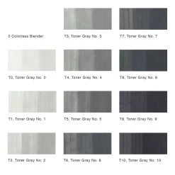 Outlet ๐ Copic® Toner Gray 12 Color Classic Marker Set ๐ 9 Outlet ๐ Copic® Toner Gray 12 Color Classic Marker Set ๐ -Copic Shop D597135S 2