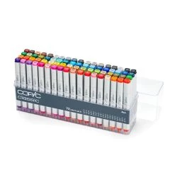 Coupon 👏 Copic® Classic 72 Color Marker Set A ⭐