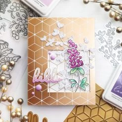 Best deal 🛒 Pinkfresh Studio Geo Blocks Hot Foil Plate 🔔 -Copic Shop D670569S 4