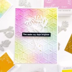 Best deal 🛒 Pinkfresh Studio Geo Blocks Hot Foil Plate 🔔 -Copic Shop D670569S 5