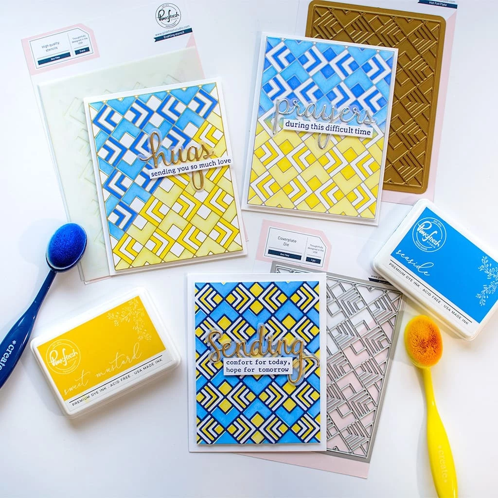 Best deal ๐ Pinkfresh Studio Geo Tiles Hot Foil Plate ๐ 5 Best deal ๐ Pinkfresh Studio Geo Tiles Hot Foil Plate ๐ - Image 3