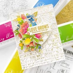 Cheapest ⌛ Pinkfresh Studio Lush Vines Hot Foil Plate 👏 13 Cheapest ⌛ Pinkfresh Studio Lush Vines Hot Foil Plate 👏 -Copic Shop D670572S 6