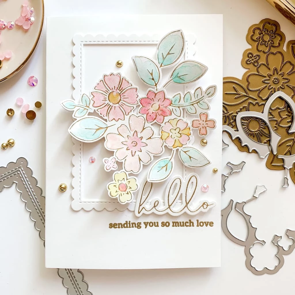 Outlet ๐ฅ Pinkfresh Studio Simplest Gestures Hot Foil Plate ๐ 4 Outlet ๐ฅ Pinkfresh Studio Simplest Gestures Hot Foil Plate ๐ - Image 2