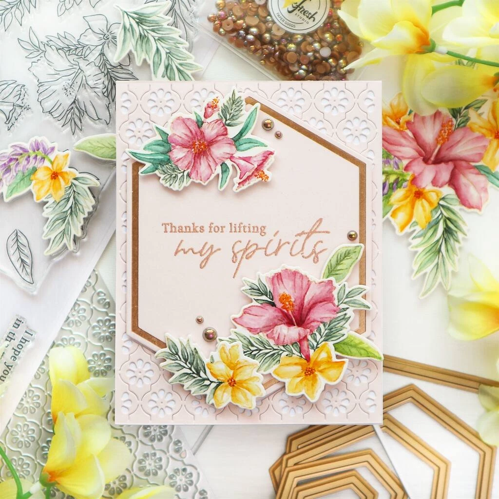 Best Sale ๐ Pinkfresh Studio Nested Hexagons Hot Foil Plates ๐ 7 Best Sale ๐ Pinkfresh Studio Nested Hexagons Hot Foil Plates ๐ - Image 5