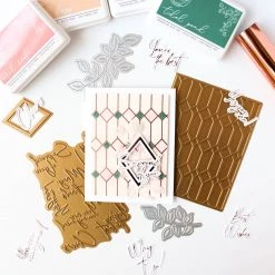 Deals ❤️ Pinkfresh Studio Stained Glass Hot Foil Plate 😀 -Copic Shop D670579S 3