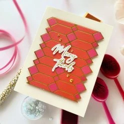 Deals ❤️ Pinkfresh Studio Stained Glass Hot Foil Plate 😀 -Copic Shop D670579S 6