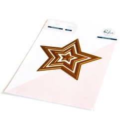 Brand new 🛒 Pinkfresh Studio Nested Stars Hot Foil Plates 🎁